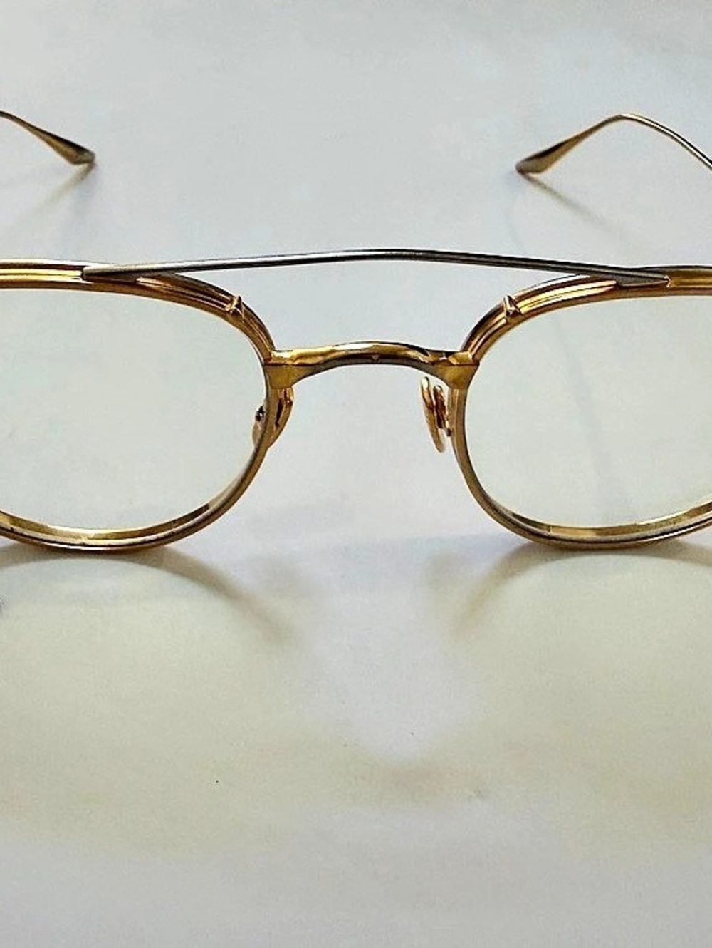 Jacques Marie Mage Harcourt Gold Glasses